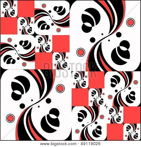 Abstract background with circles
