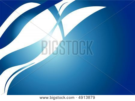 blauen Hintergrund