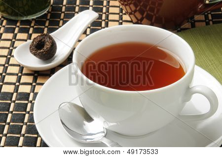 Cup Of Pu-erh Tea