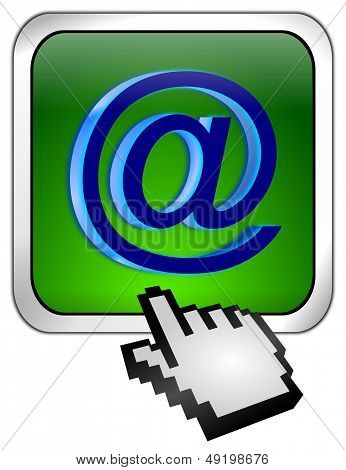 E-Mail Button with Cursor
