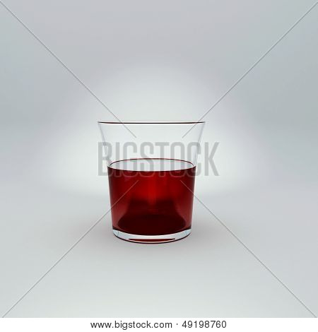 Glass of wine
