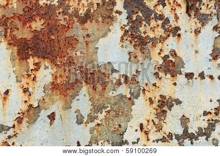 Old Rust Surface Background And Texture