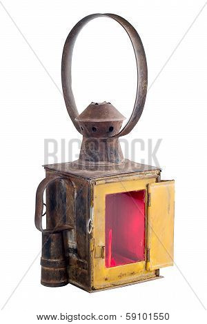 Old Red Lantern