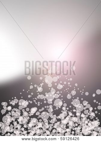 Diffuse Background, Winter Colors, Bokeh Effect.