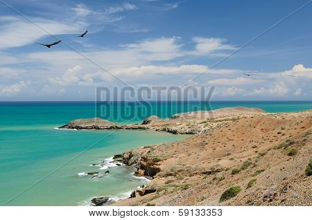 Colombia, Pilon De Azucar Beach In La Guajira