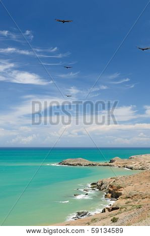 Colombia, Beach In La Guajira