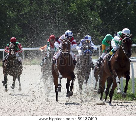Horse racing.