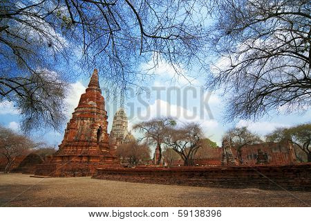 Wat Racha Burana, Ayudhya Province, Thailand
