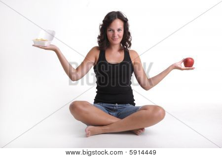 mit einem Gewicht von das Essen