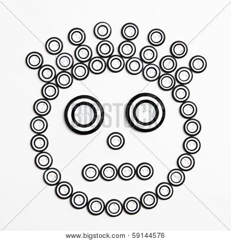 Smilie from buttons
