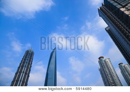 Wolkenkratzer der shanghai