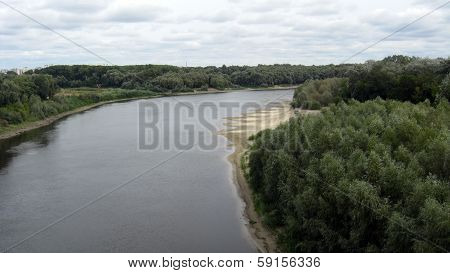 Beautiful Landscape With Desna River In Chernigov