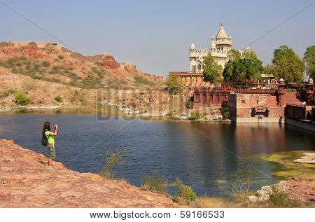 Jaswant Thada Mausoleum, Jodhpur, India