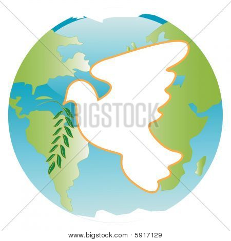 holubice na modré planetě