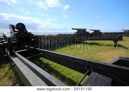 Fort Christiansoe Island Bornholm Denmark