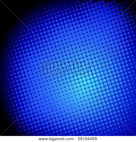 abstract blue halftone background design stock vector