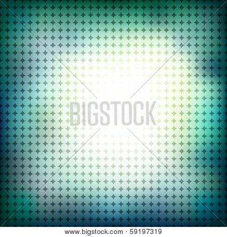 abstract green halftone background design stock vector