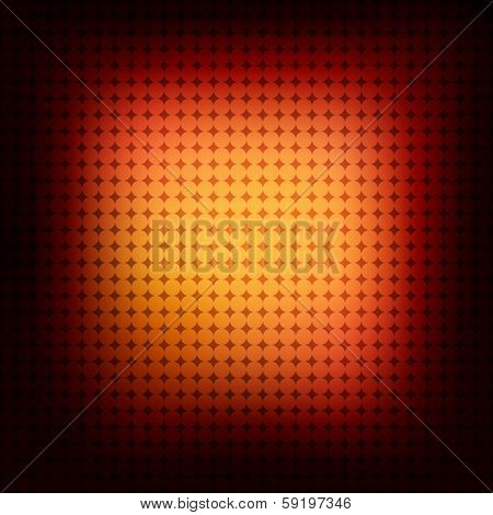 abstract orange halftone background design stock vector