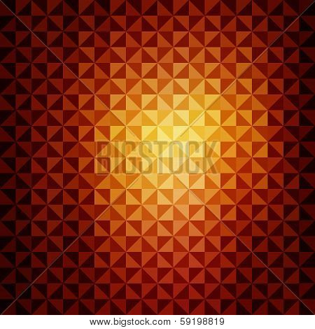 creative colorful triangle design pattern background vector
