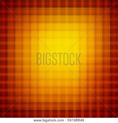 creative stripes pattern in yellow orange background vector
