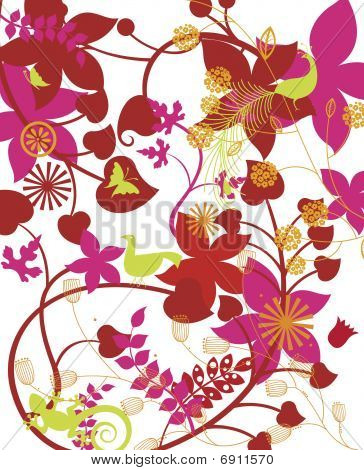 florales Muster