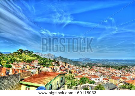 Panorama Of Dorgali