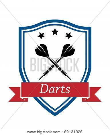 Darts sport icon