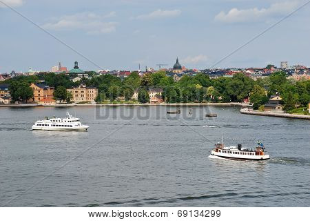 View Of Kastellholmen Island, Stockholm,