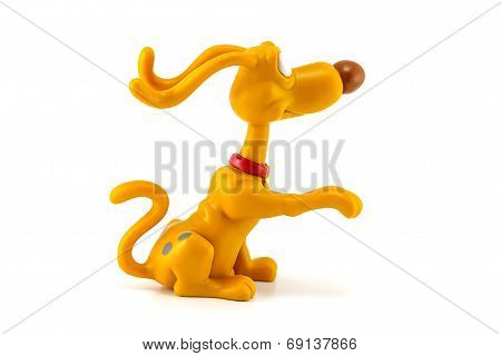 Spike dog figure toy