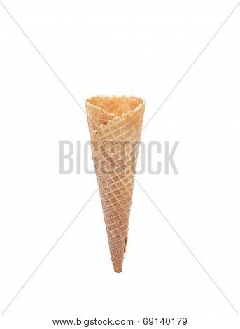 Wafer cup for ice-cream.