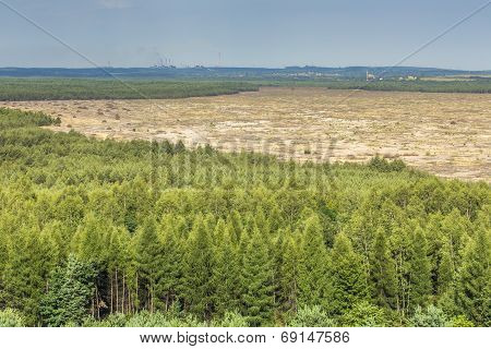 Amazing View From The Hill Czubatka, Poland.