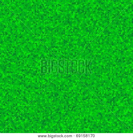 Green seamless cubic texture. Vector. Random.