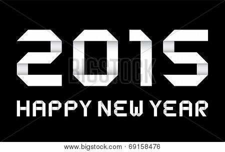 Year 2015 Vector Origami