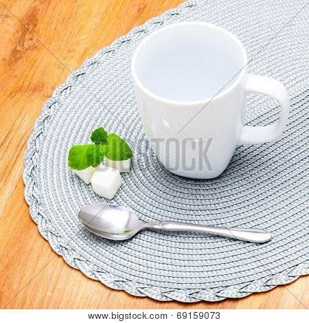 Grey Cup on a napkin