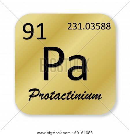 Protactinium element