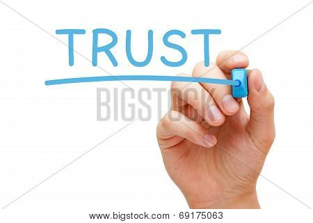 Trust Blue Marker