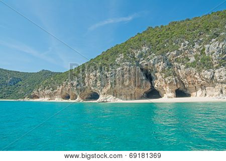 Caves And Sea