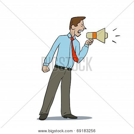 angry manager
