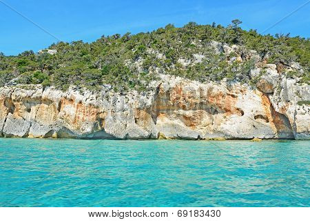 Cliff And Sea