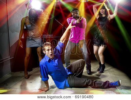 Funky White Boy Dancing