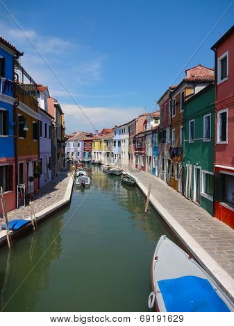 Colorful Venice Canal