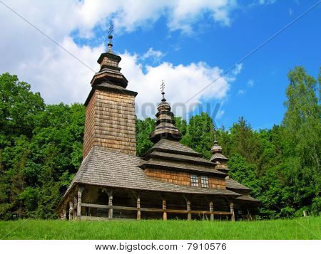 Madeira Igreja do séc, Kiev, Ucrânia