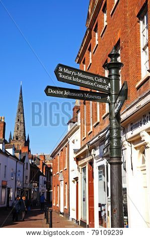 Places of interest, Lichfield.
