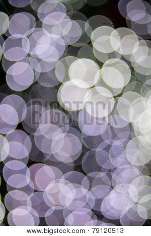 defocused light blur