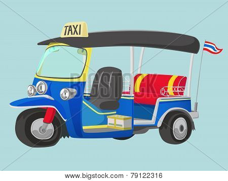 Tuk-tuk Thailand Taxi