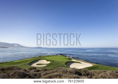 Pebble Beach golf course, Monterey, California, USA