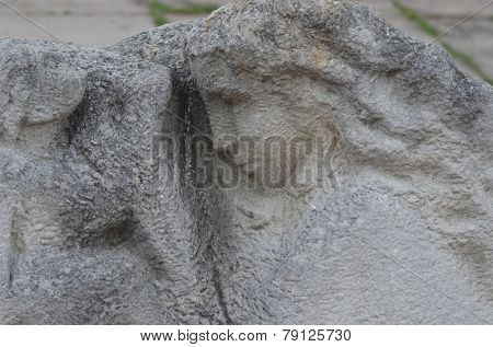 KIEV, UKRAINE -APR 21, 2014: Park decoration sculpture.Recreational area of Kiev.Infernal art .April 21, 2014 Kiev, Ukraine 