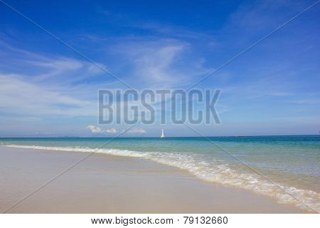 Beach And Tropical Sea