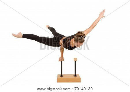 Young Professional Gymnast Woman