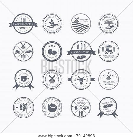 Agriculture And Farming Logos.